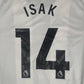 Isak 14 Newcastle United 2024/2025 Home Football Shirt XL