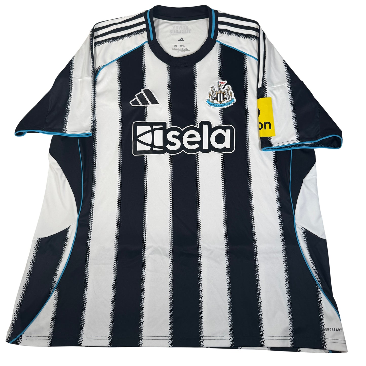 Newcastle United 2025/2026 Home Football Shirt 3XL