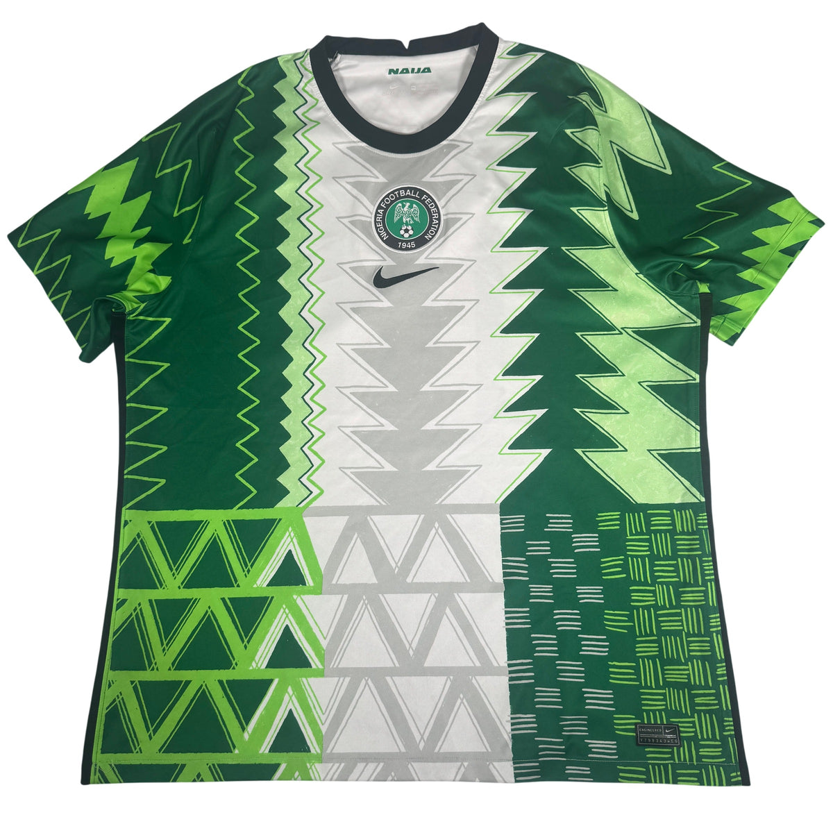 Nigeria 2020/2021/2022 Home Football Shirt XXL