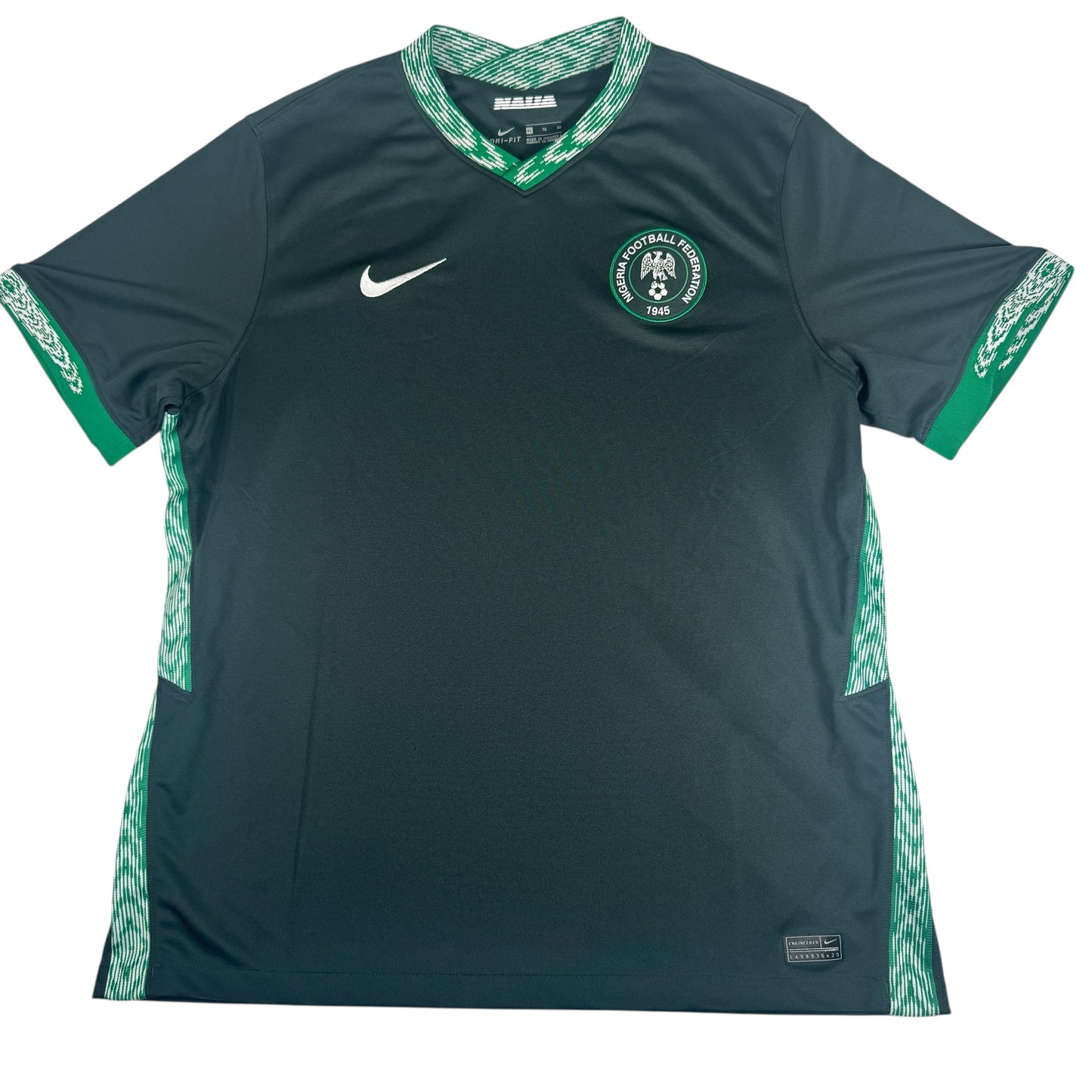 Nigeria 2020/2021/2022 Away Football Shirt XL – Football Shirt Kingdom