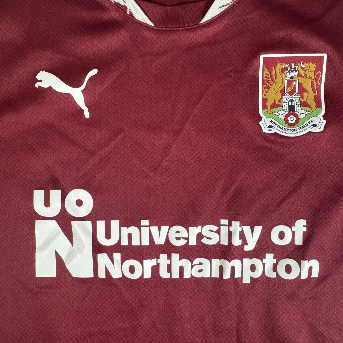 Northampton Town 2024/2025 Home Football Shirt Medium