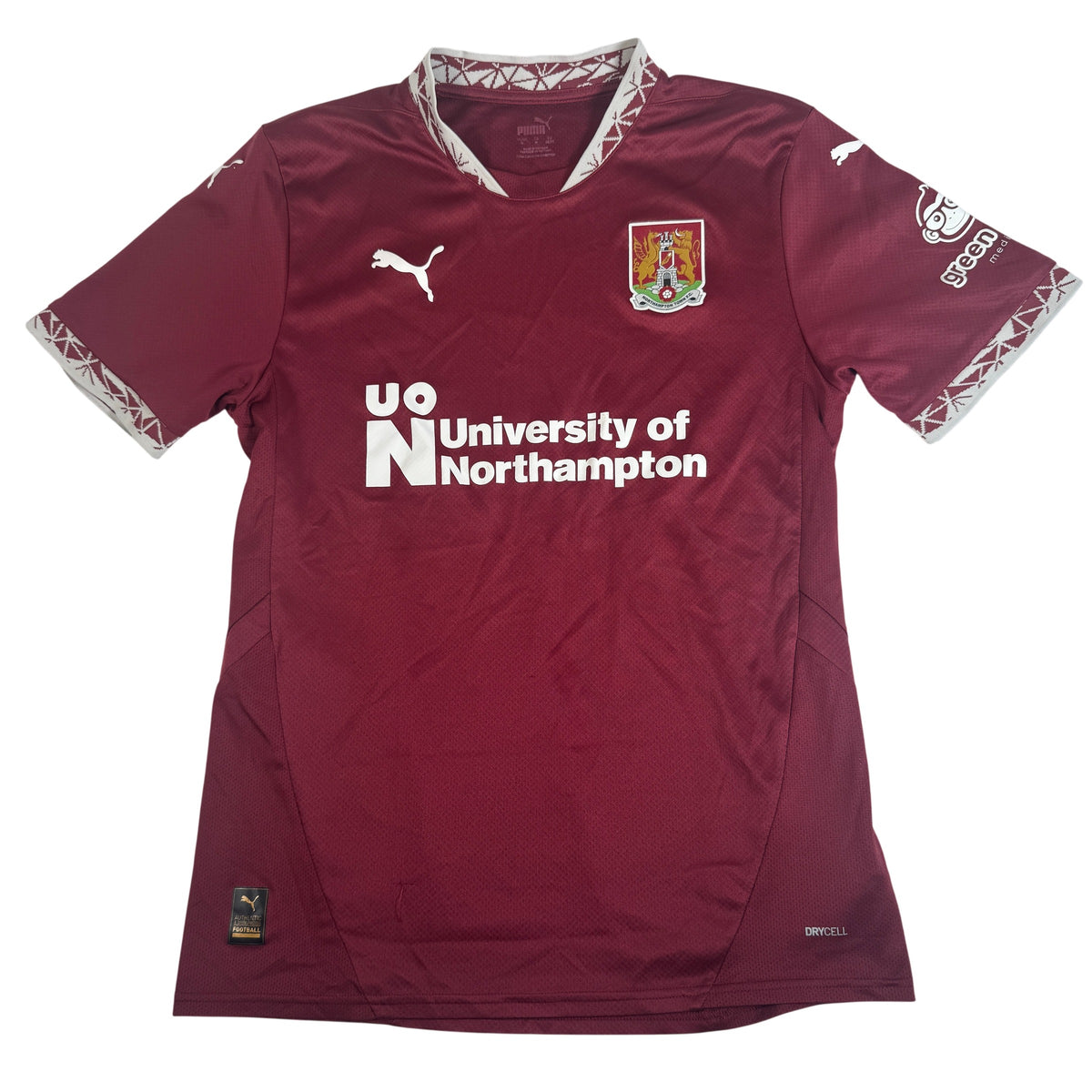 Northampton Town 2024/2025 Home Football Shirt Medium