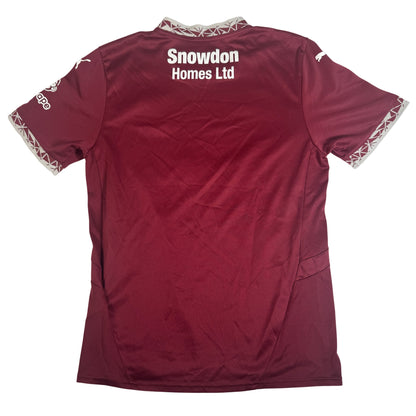 Northampton Town 2024/2025 Home Football Shirt Medium — full back view