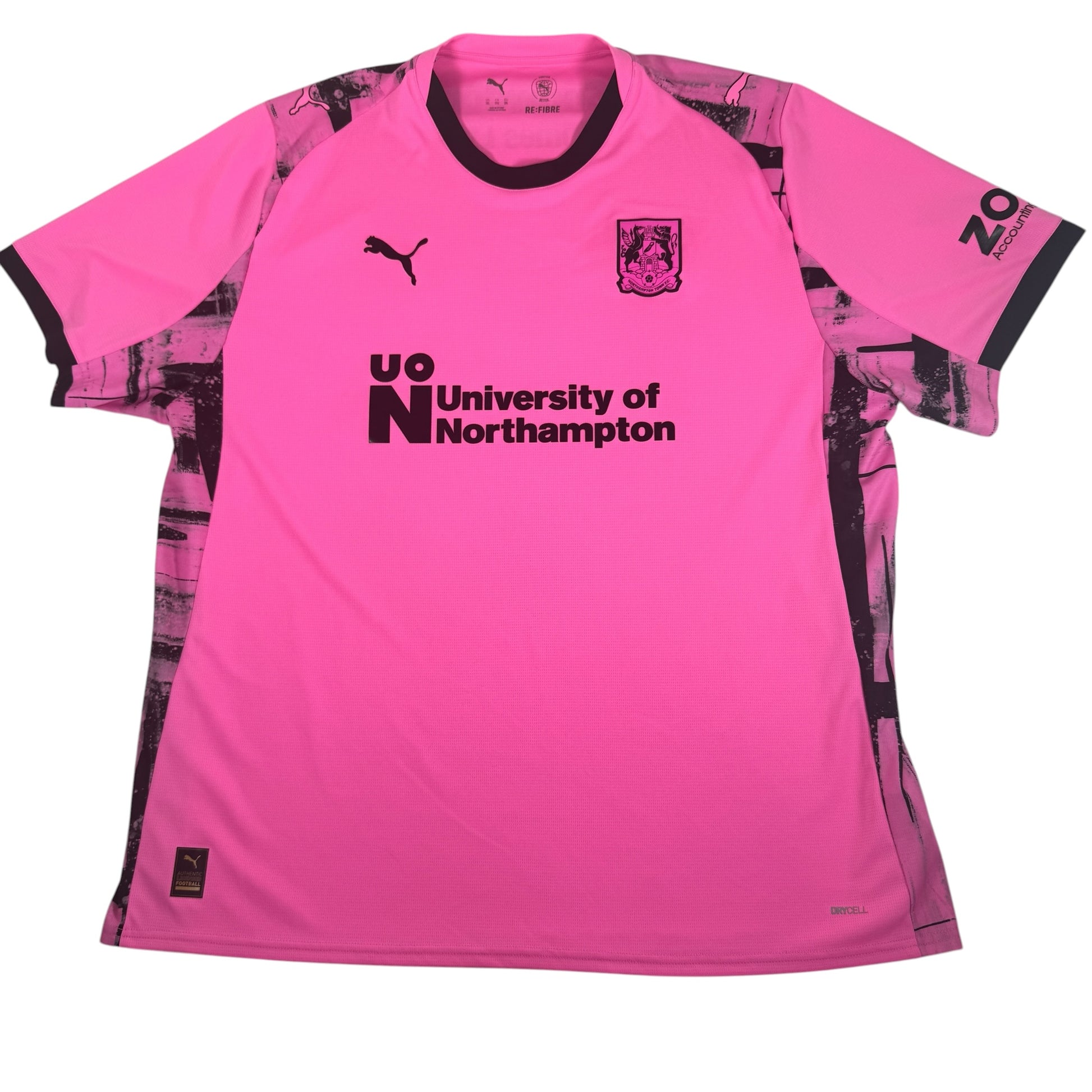 Northampton Town 2025/2026 Away Football Shirt 3XL XXXL – Football Shirt Kingdom