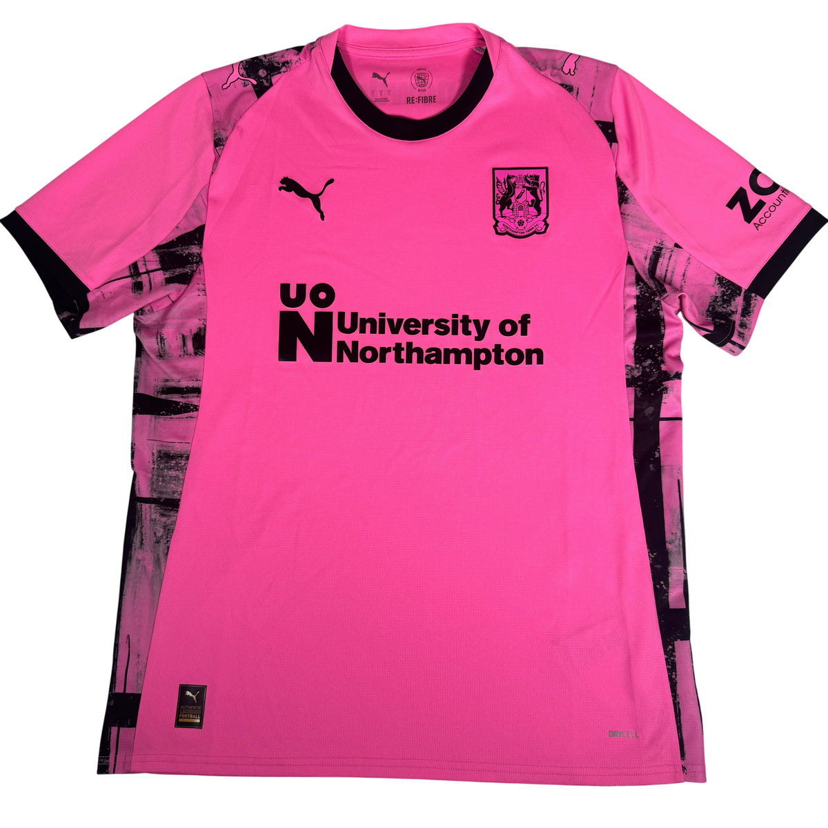 Northampton Town 2025/2026 Away Football Shirt Large
