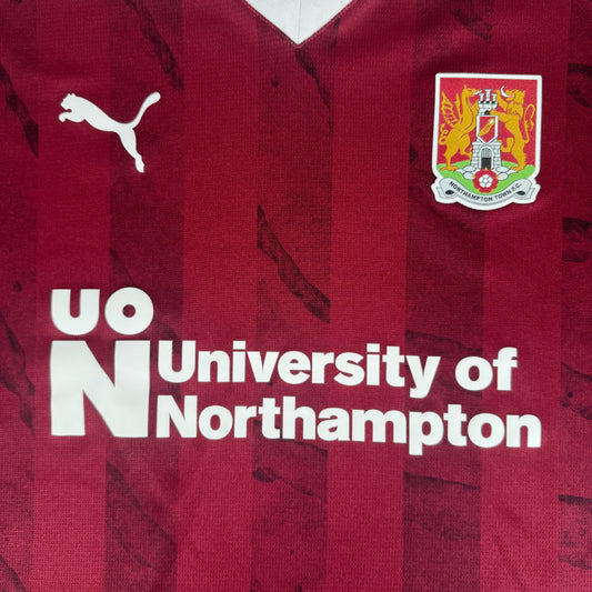 Northampton Town 2025/2026 Home Football Shirt 3XL XXXL – Football Shirt Kingdom