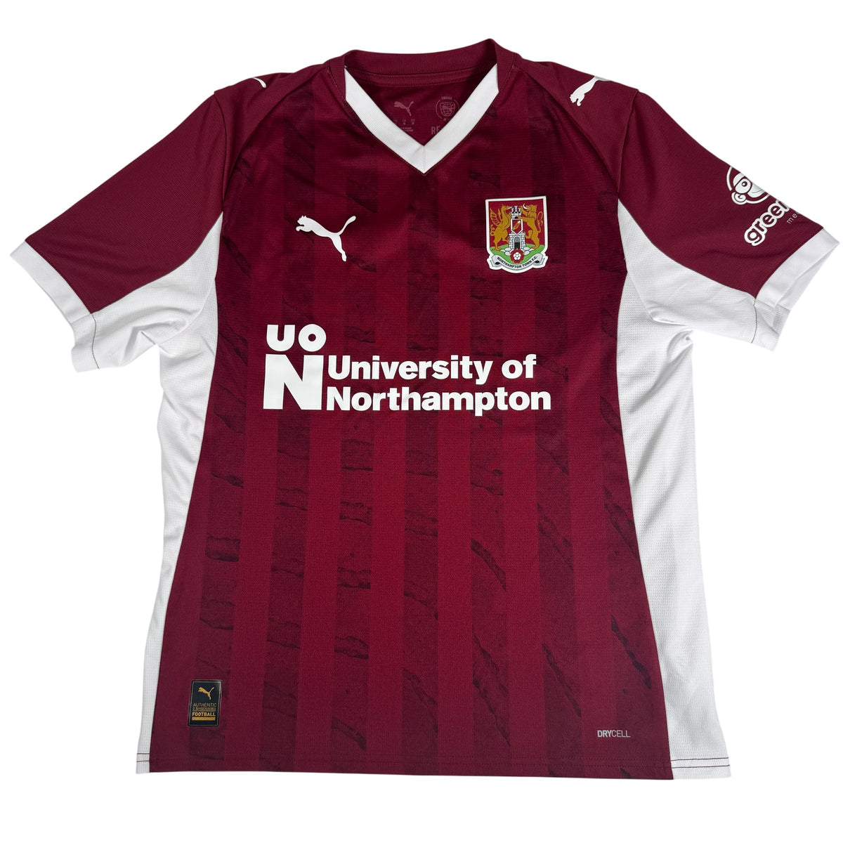 Northampton Town 2025/2026 Home Football Shirt Medium