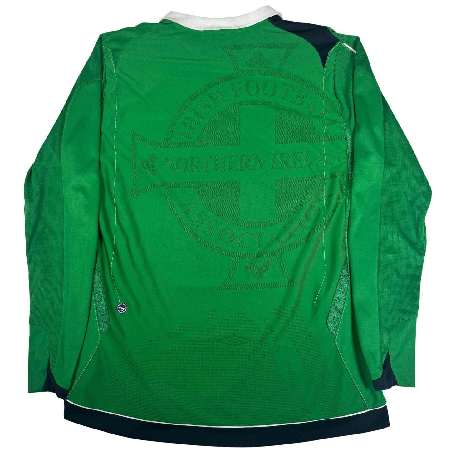 Northern Ireland 2006/2007/2008 Home Long Sleeve Football Shirt Large