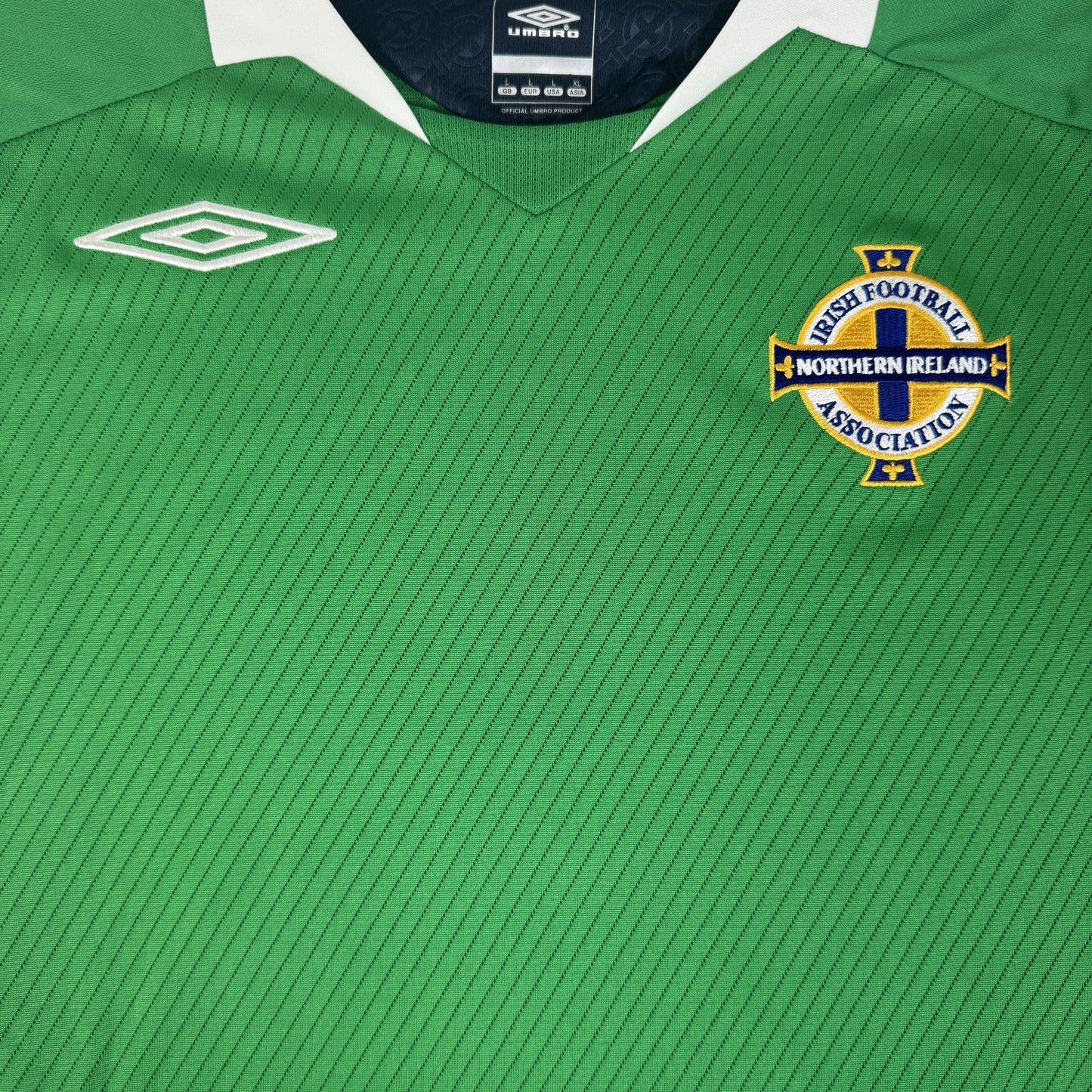 Northern Ireland 2008/2009/2010 Home Football Shirt Large