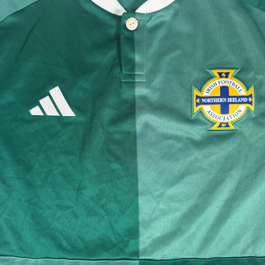 Northern Ireland 2022/2023/2024 Home Football Shirt Large – Football Shirt Kingdom