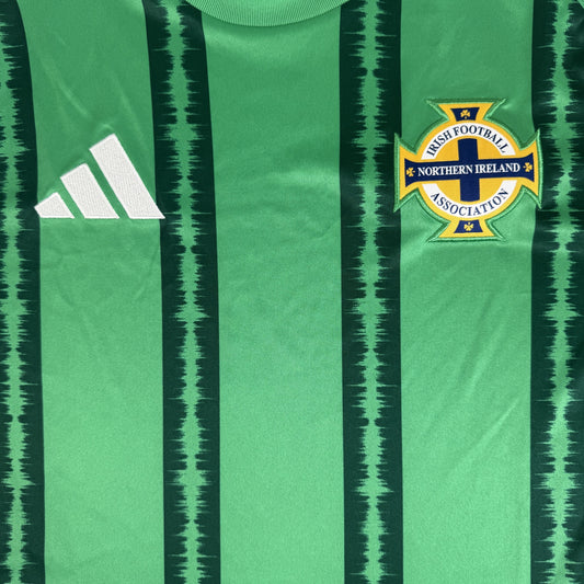 Northern Ireland 2024/2025 Home Football Shirt Medium