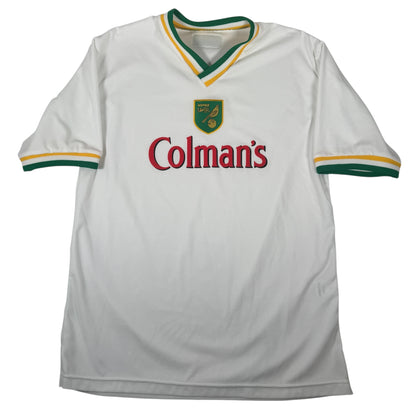 Norwich City 1999/2000/2001 Away Football Shirt Small — full front view