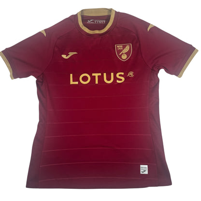 Norwich City 2022/2023 Away Football Shirt Small — full front view
