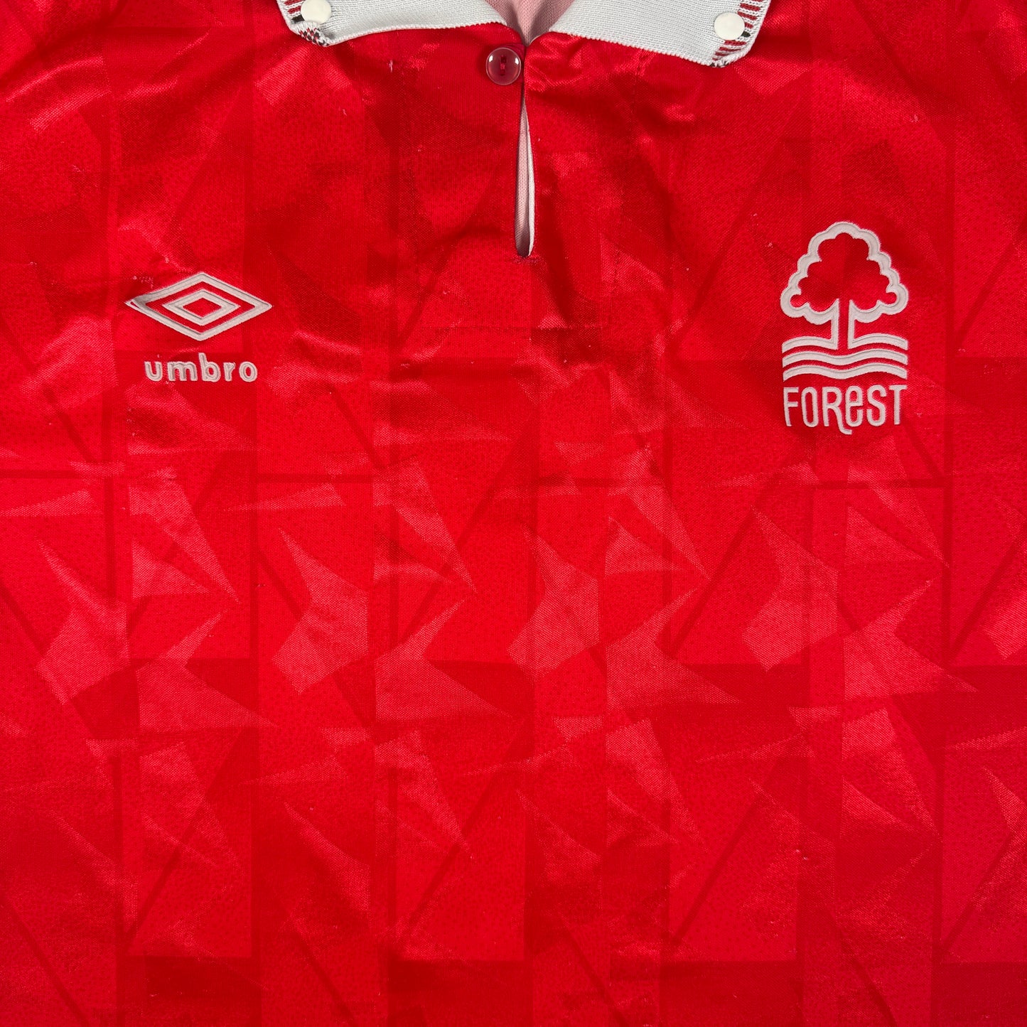 Nottingham Forest 1990/1991/1992 Home Football Shirt Medium – Football Shirt Kingdom