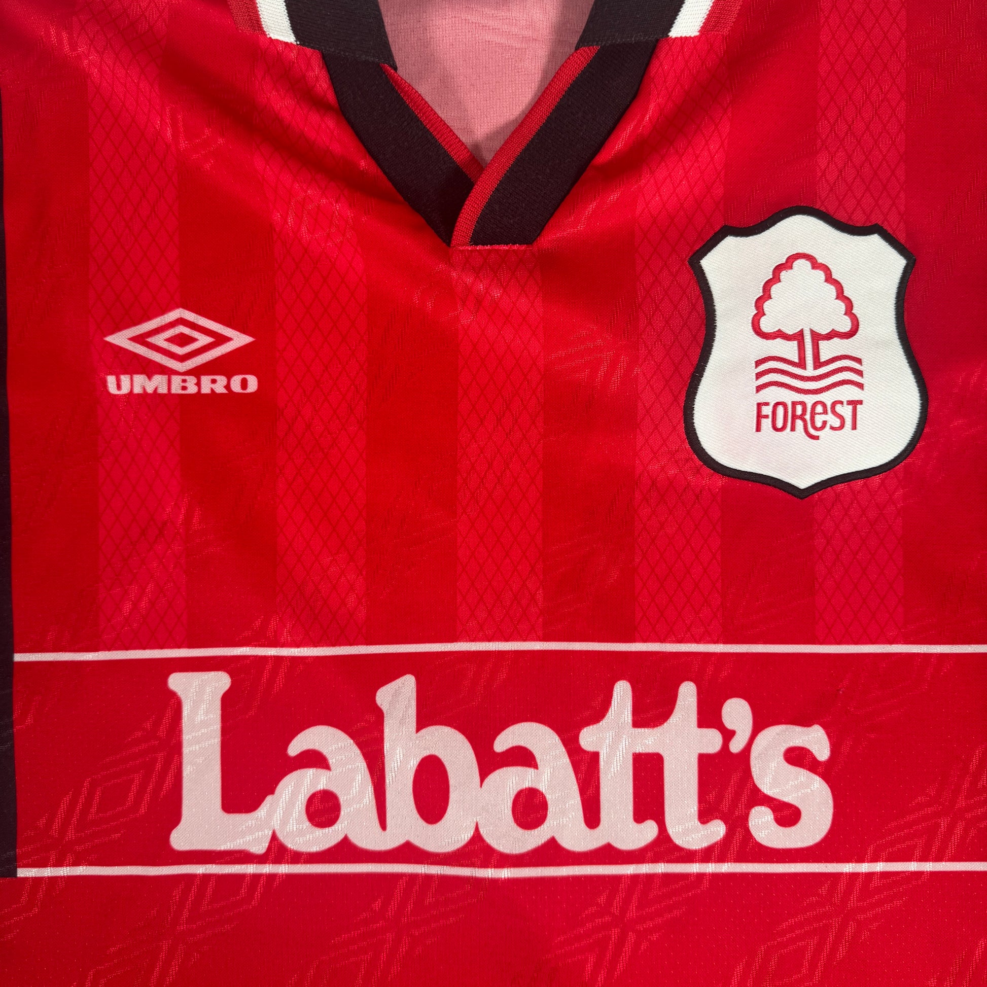 Nottingham Forest 1994/1995/1996 Home Football Shirt Large – Football Shirt Kingdom