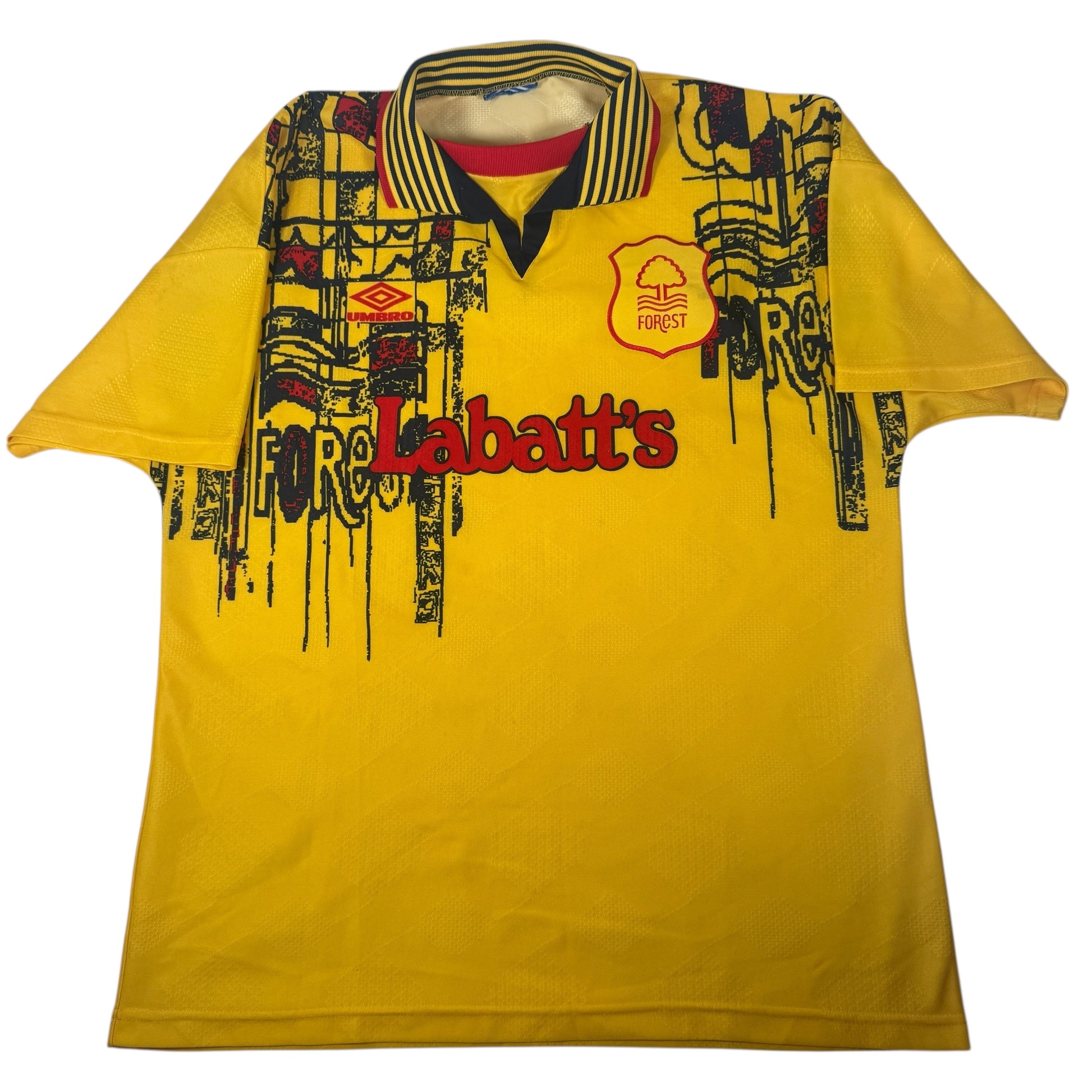 Nottingham Forest 1995/1996/1997 Away Football Shirt XL – Football Shirt Kingdom