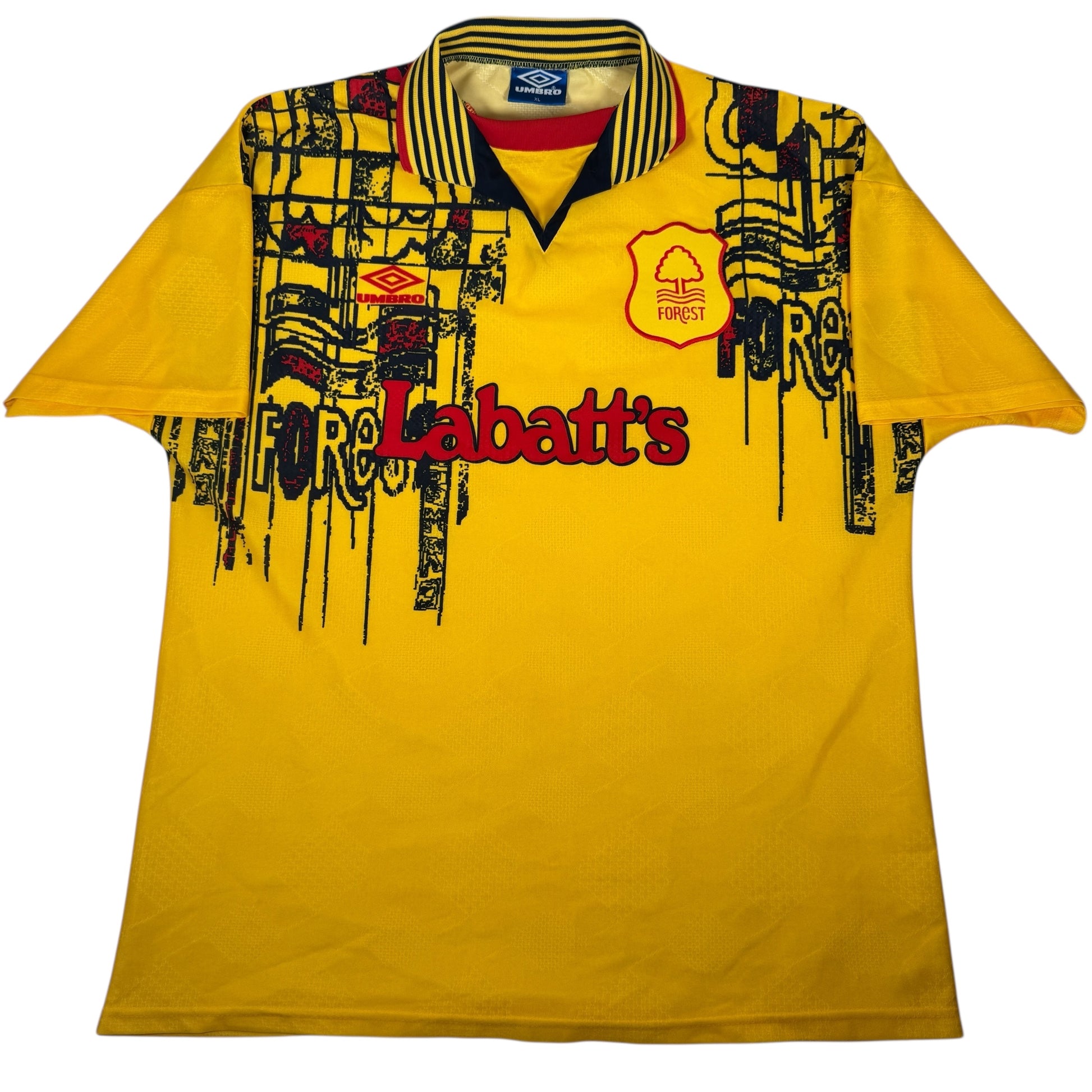 Nottingham Forest 1995/1996/1997 Away Football Shirt XL – Football Shirt Kingdom