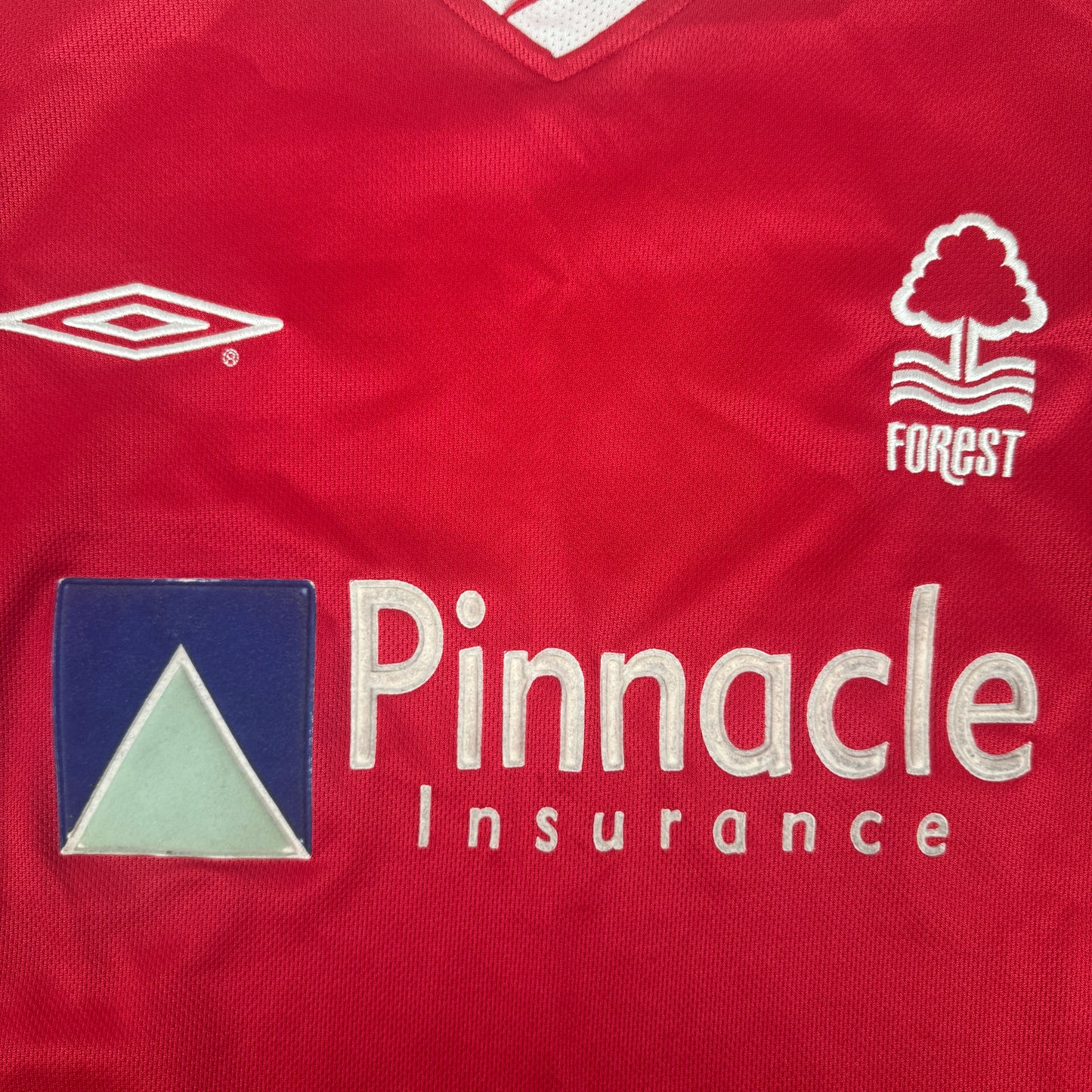 Nottingham Forest 2002/2003 Home Long Sleeve Football Shirt Small – Football Shirt Kingdom