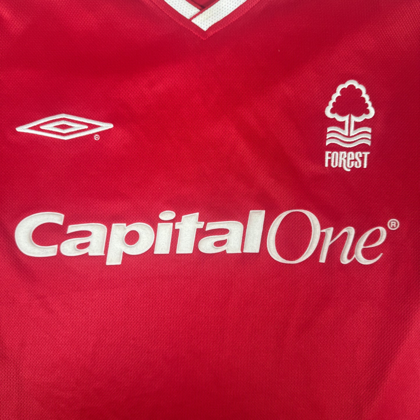 Nottingham Forest 2003/2004 Home Football Shirt XL – Football Shirt Kingdom