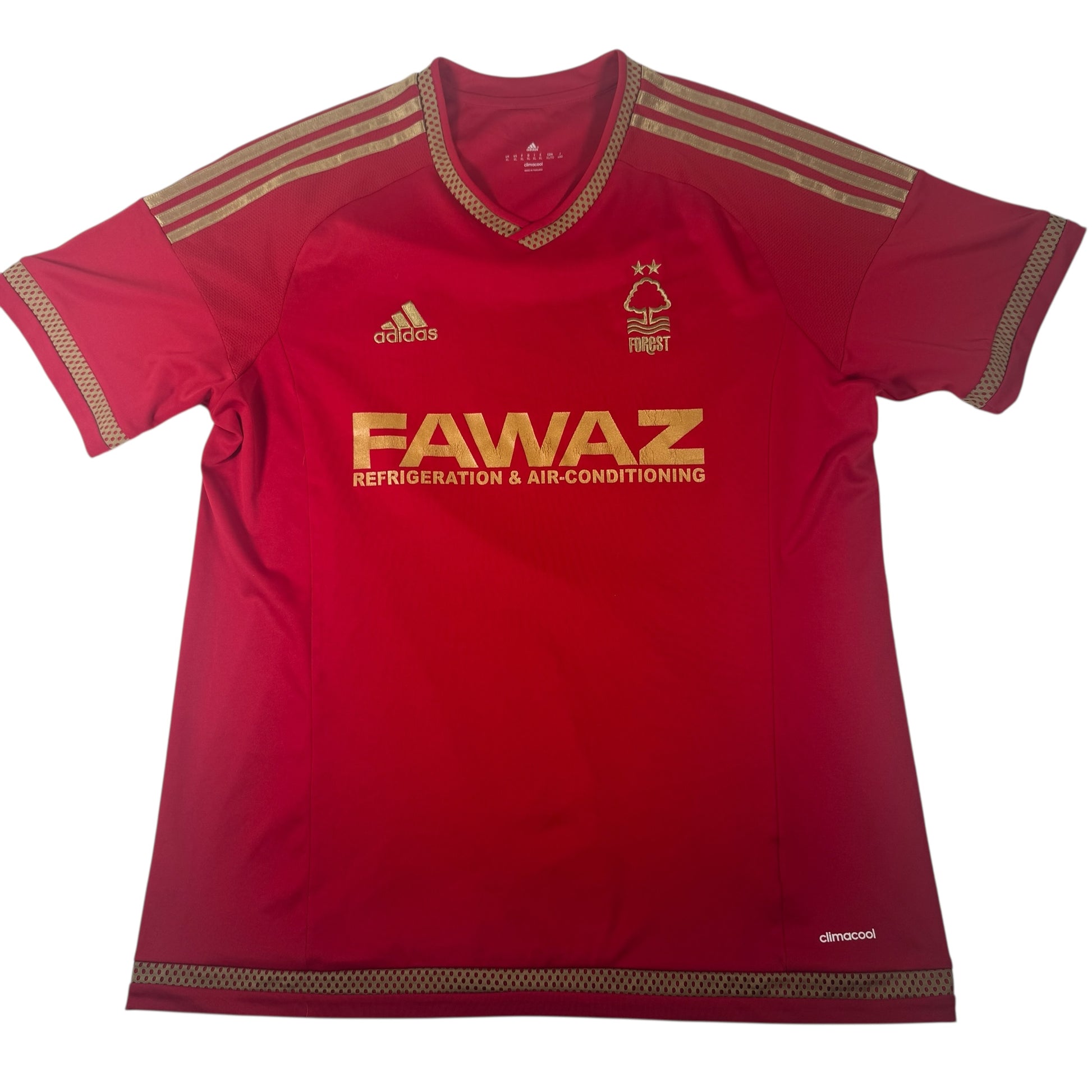 Nottingham Forest 2015/2016 Home Football Shirt XL – Football Shirt Kingdom