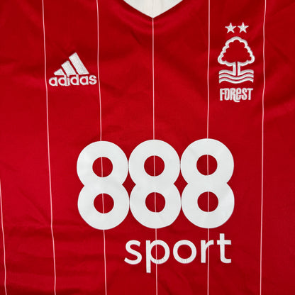 Nottingham Forest 2017/2018 Home Football Shirt Large – Football Shirt Kingdom