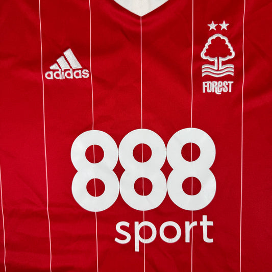 Nottingham Forest 2017/2018 Home Football Shirt Large – Football Shirt Kingdom