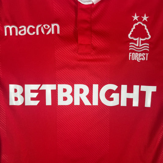 Nottingham Forest 2018/2019 Home Football Shirt Medium – Football Shirt Kingdom