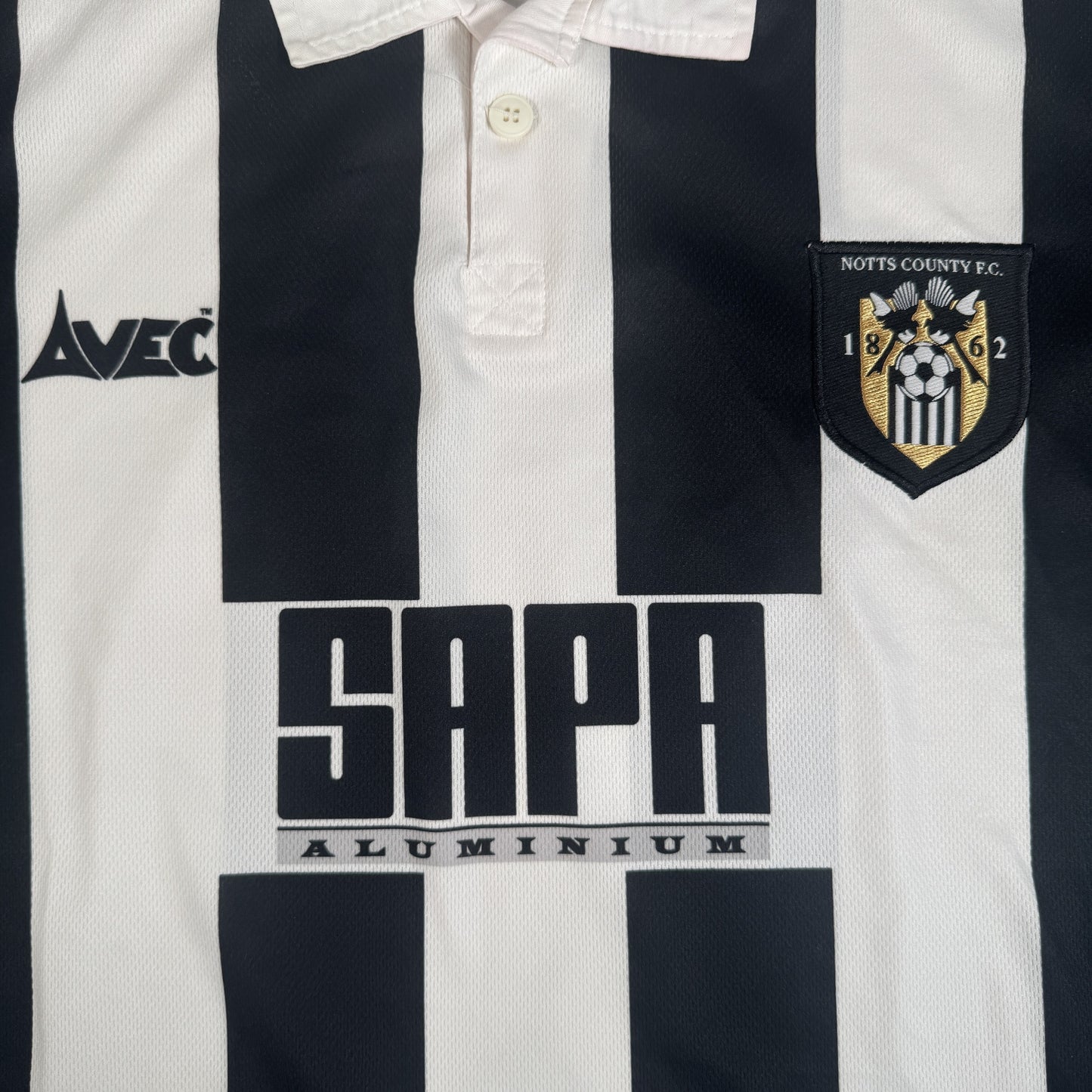 Notts County 1997/1998/1999 Home Football Shirt Large