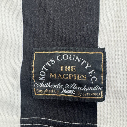 Notts County 1997/1998/1999 Home Football Shirt Large