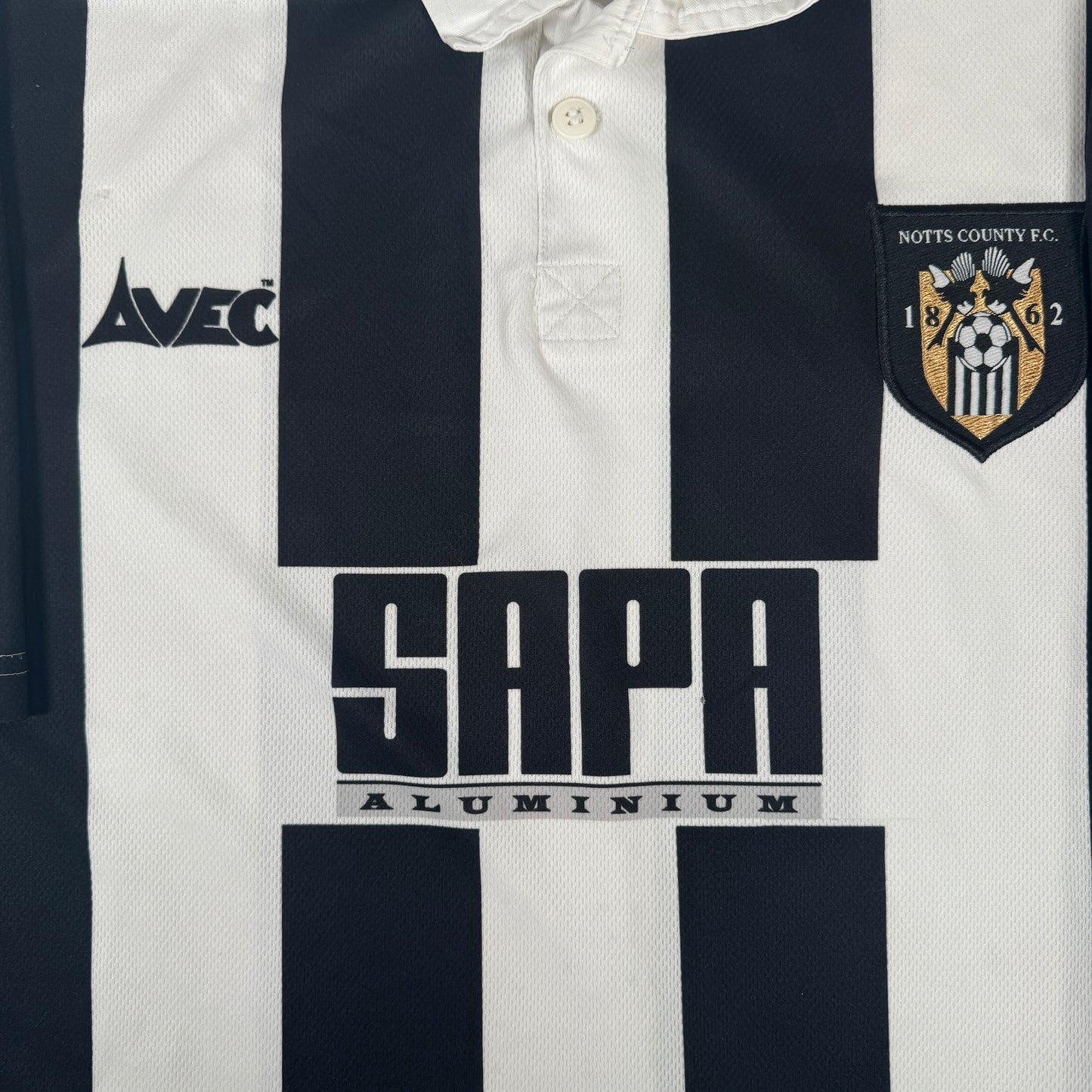 Notts County 1997/1998 Home Football Shirt Large – Football Shirt Kingdom