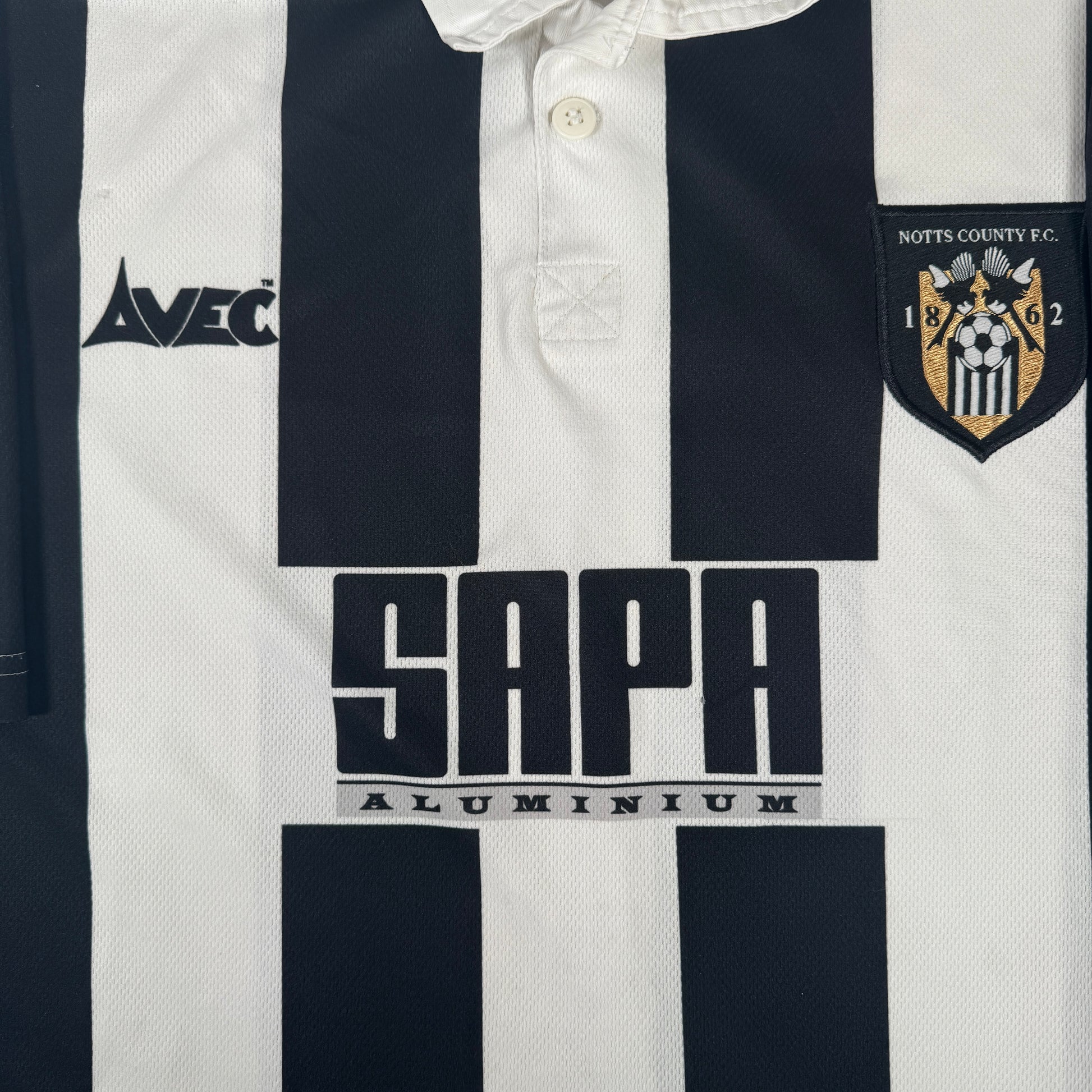 Notts County 1997/1998 Home Football Shirt Large – Football Shirt Kingdom