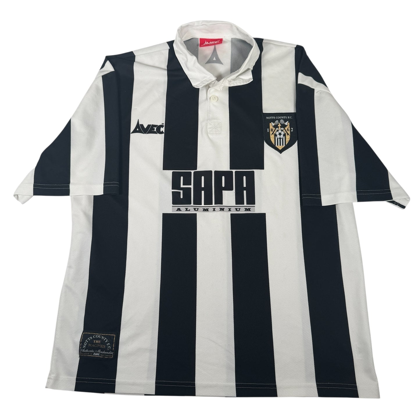 Notts County 1997/1998 Home Football Shirt Large – Football Shirt Kingdom