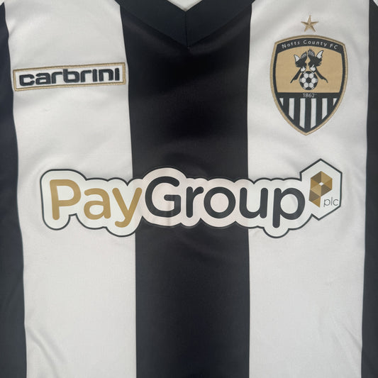 Notts County 2014/2015 Home Football Shirt XXL