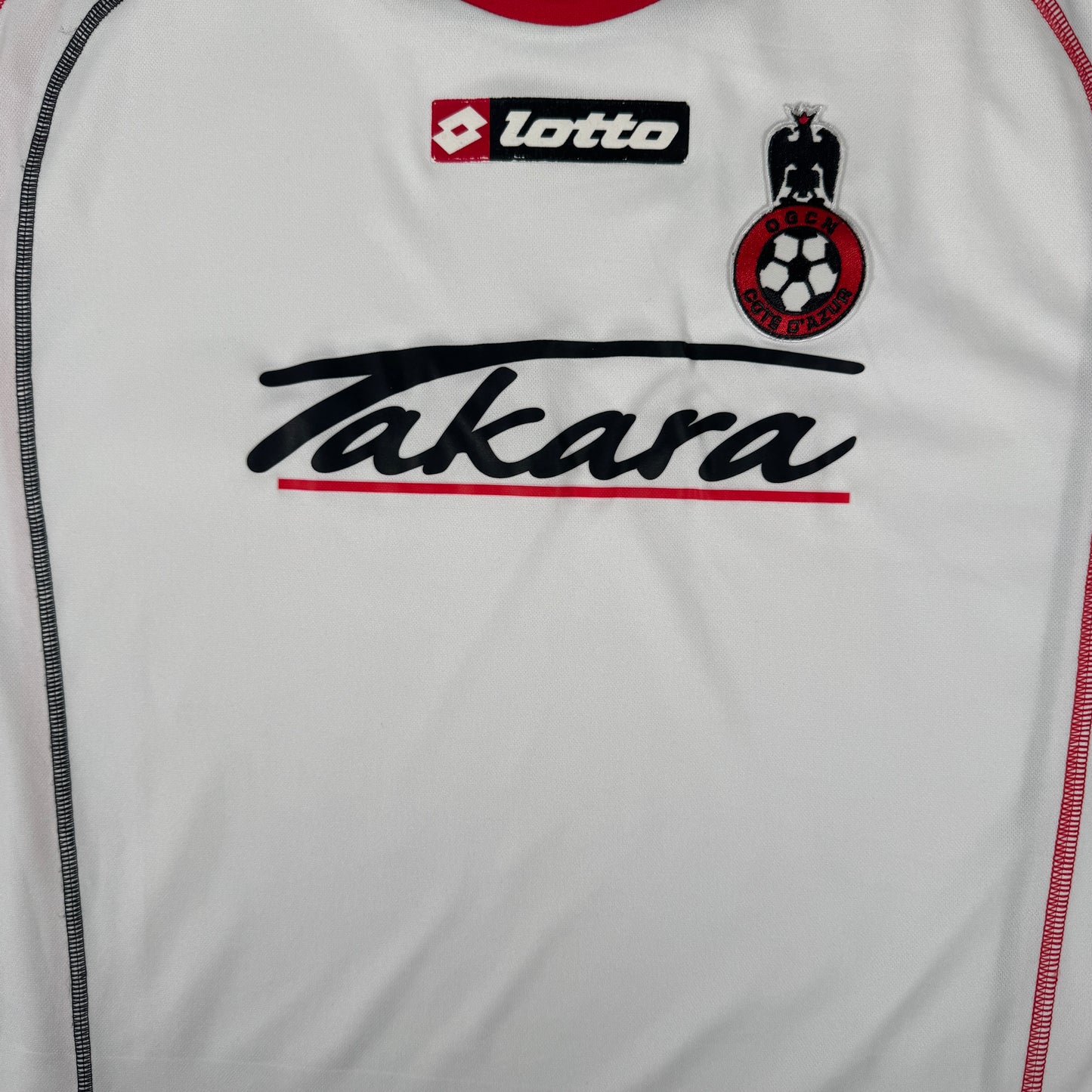 OGC Nice 2007/2008 Away Football Shirt XXL 2XL – Football Shirt Kingdom