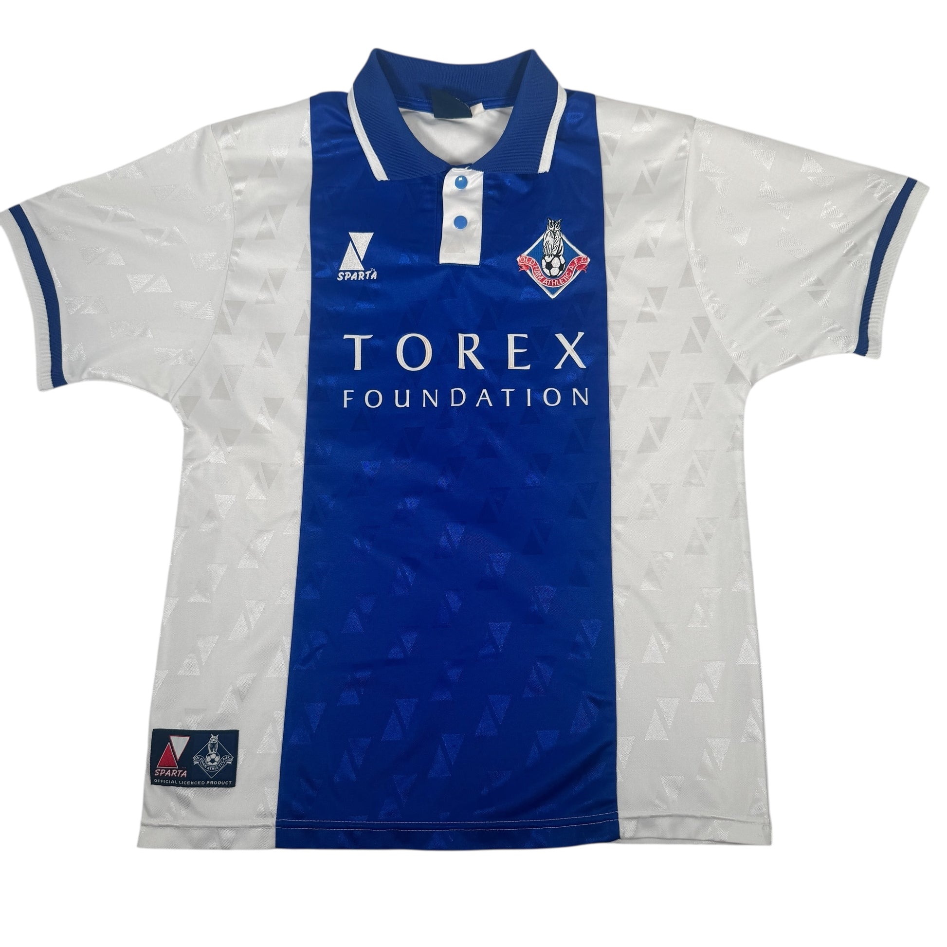Oldham Athletic 2001/2002 Home Football Shirt Medium – Football Shirt Kingdom