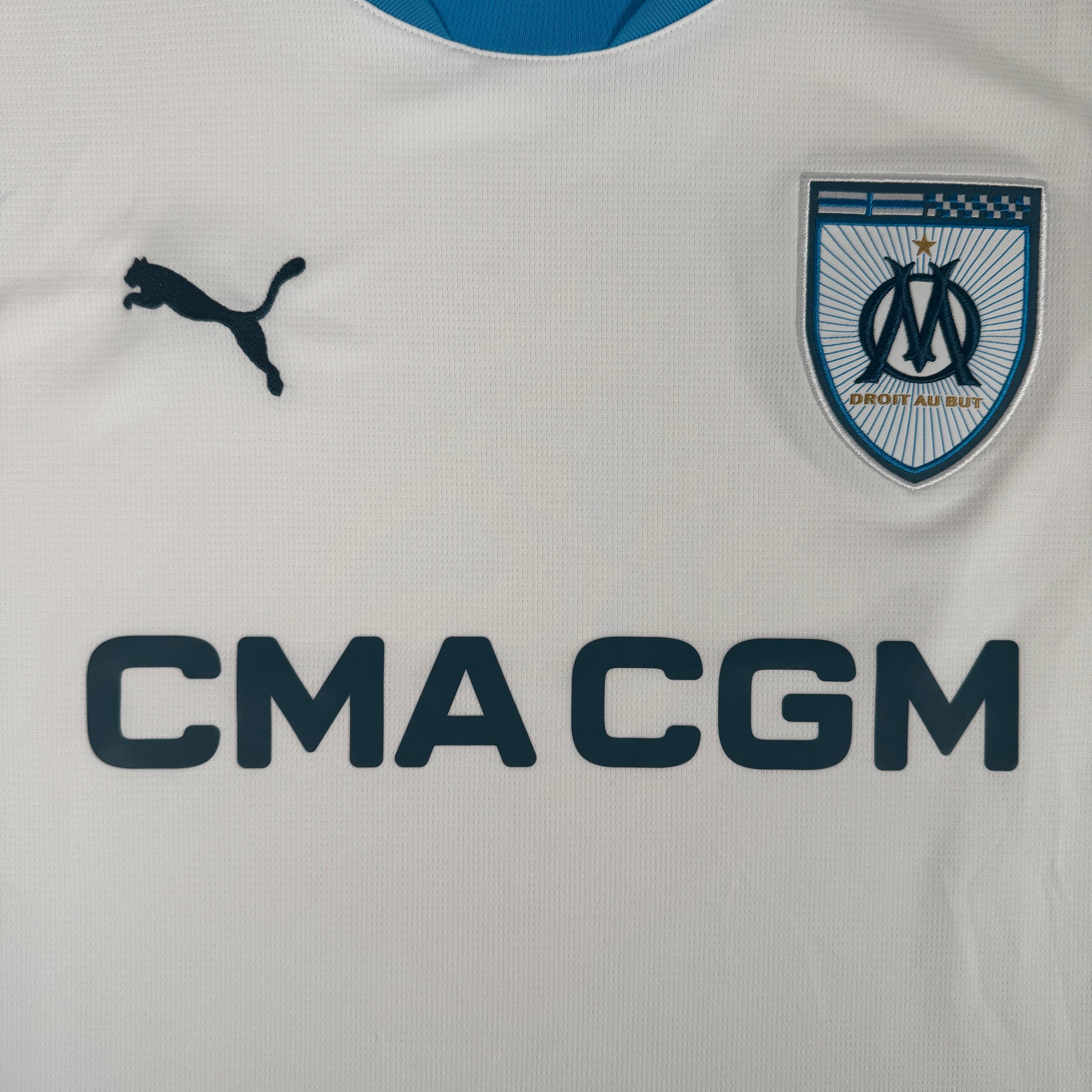 Olympique de Marseille 2024/2025 Home Football Shirt XL – Football Shirt Kingdom