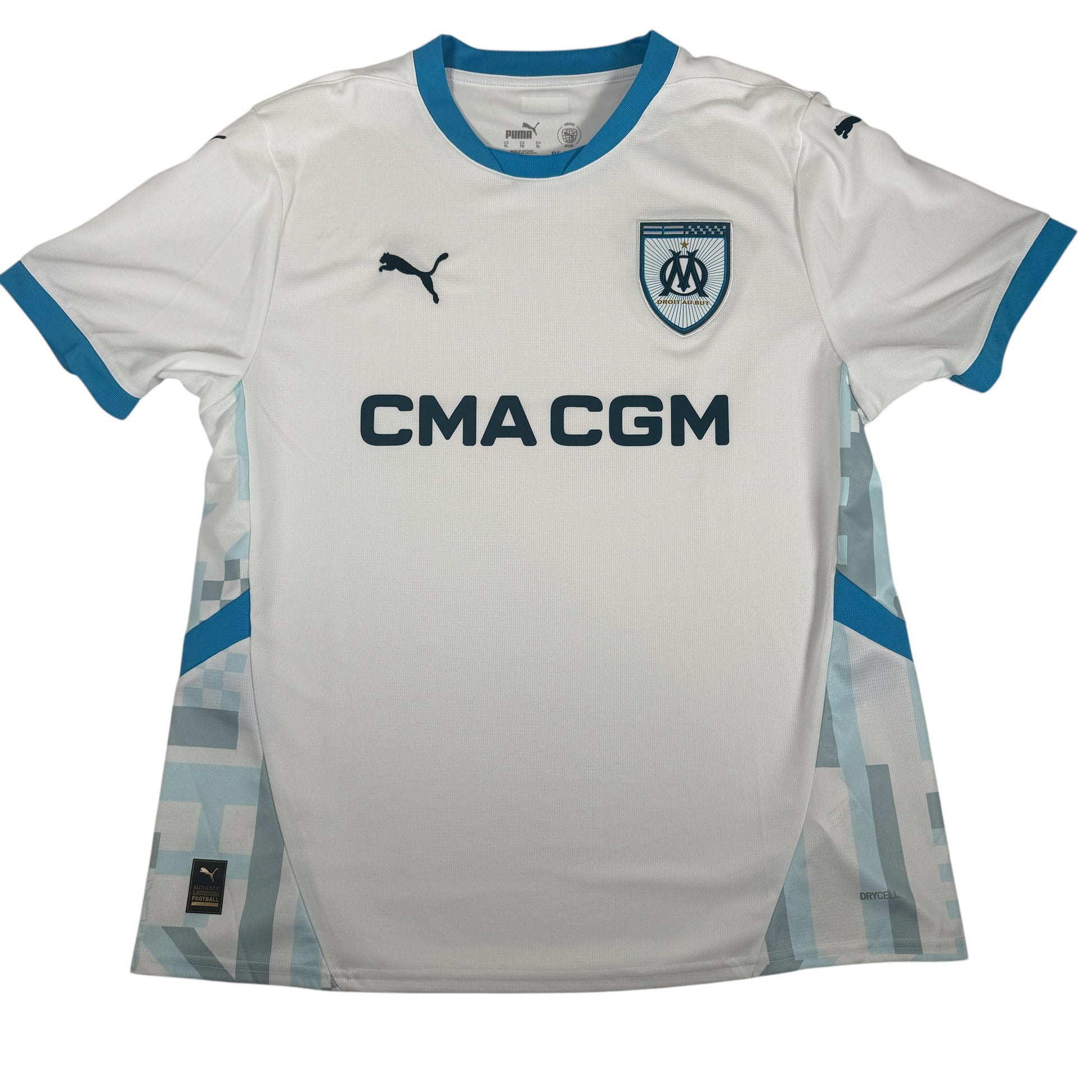 Olympique de Marseille 2024/2025 Home Football Shirt XL – Football Shirt Kingdom