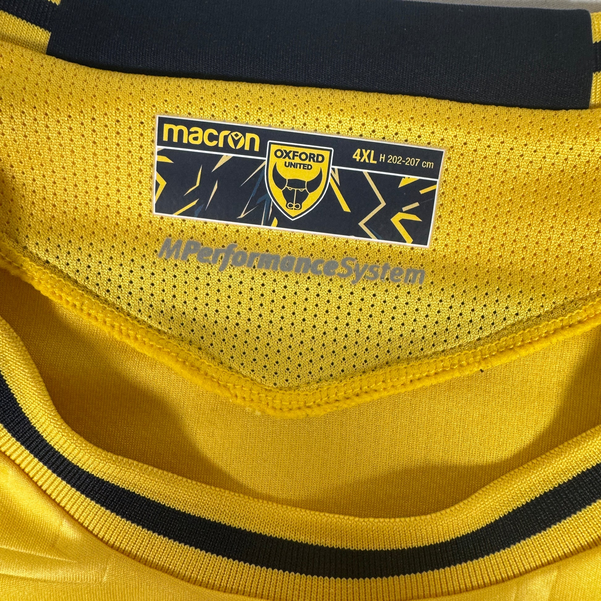 Oxford United 2022/2023 Home Football Shirt 4XL XXXXL – Football Shirt Kingdom