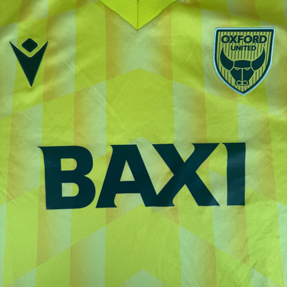 Oxford United 2024/2025 Home Football Shirt 3XL — front close-up