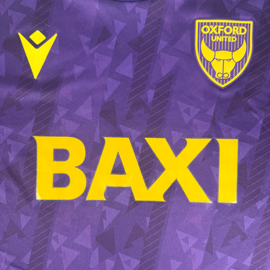 Oxford United 2024/2025 Third Football Shirt XL – Football Shirt Kingdom