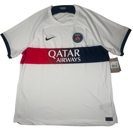 Front of Paris Saint-Germain 2023/2024 away football shirt, size XXL