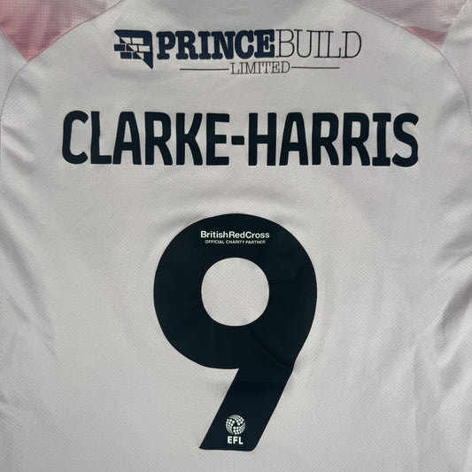 Clarke-Harris 9 Peterborough United 2023/2024 Away Football Shirt XXL