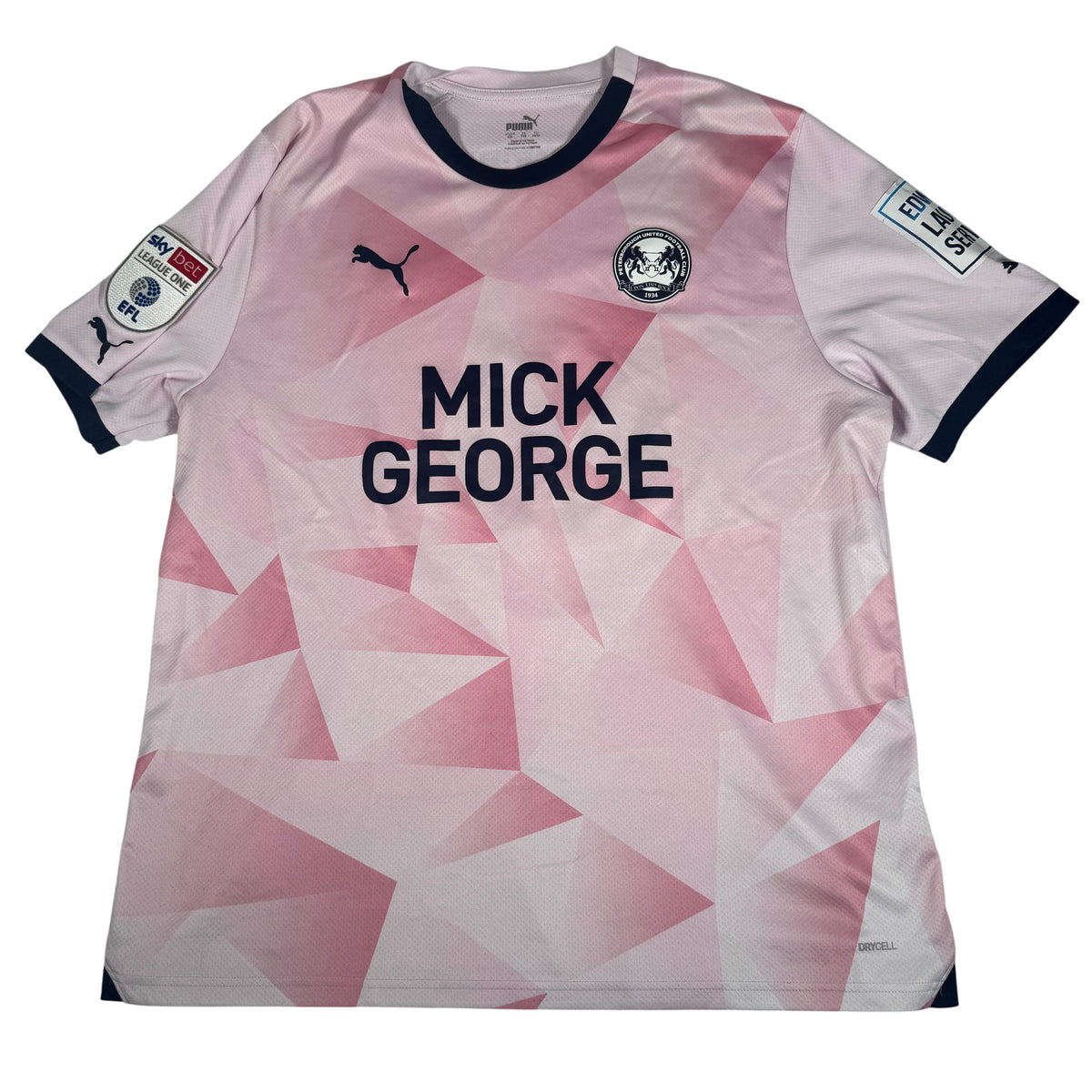 Clarke-Harris 9 Peterborough United 2023/2024 Away Football Shirt XXL