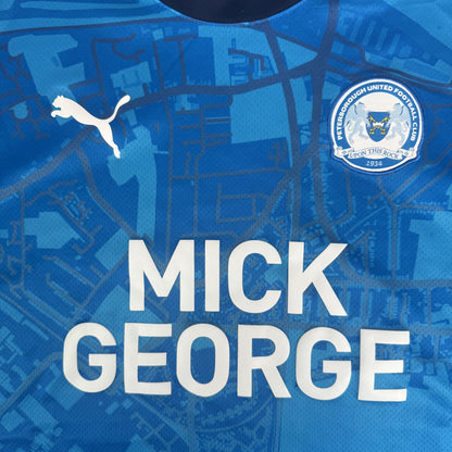 Peterborough United 2024/2025 Home Football Shirt XXL