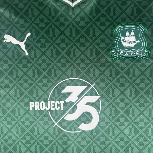 Plymouth Argyle 2022/2023 Home Football Shirt 3XL