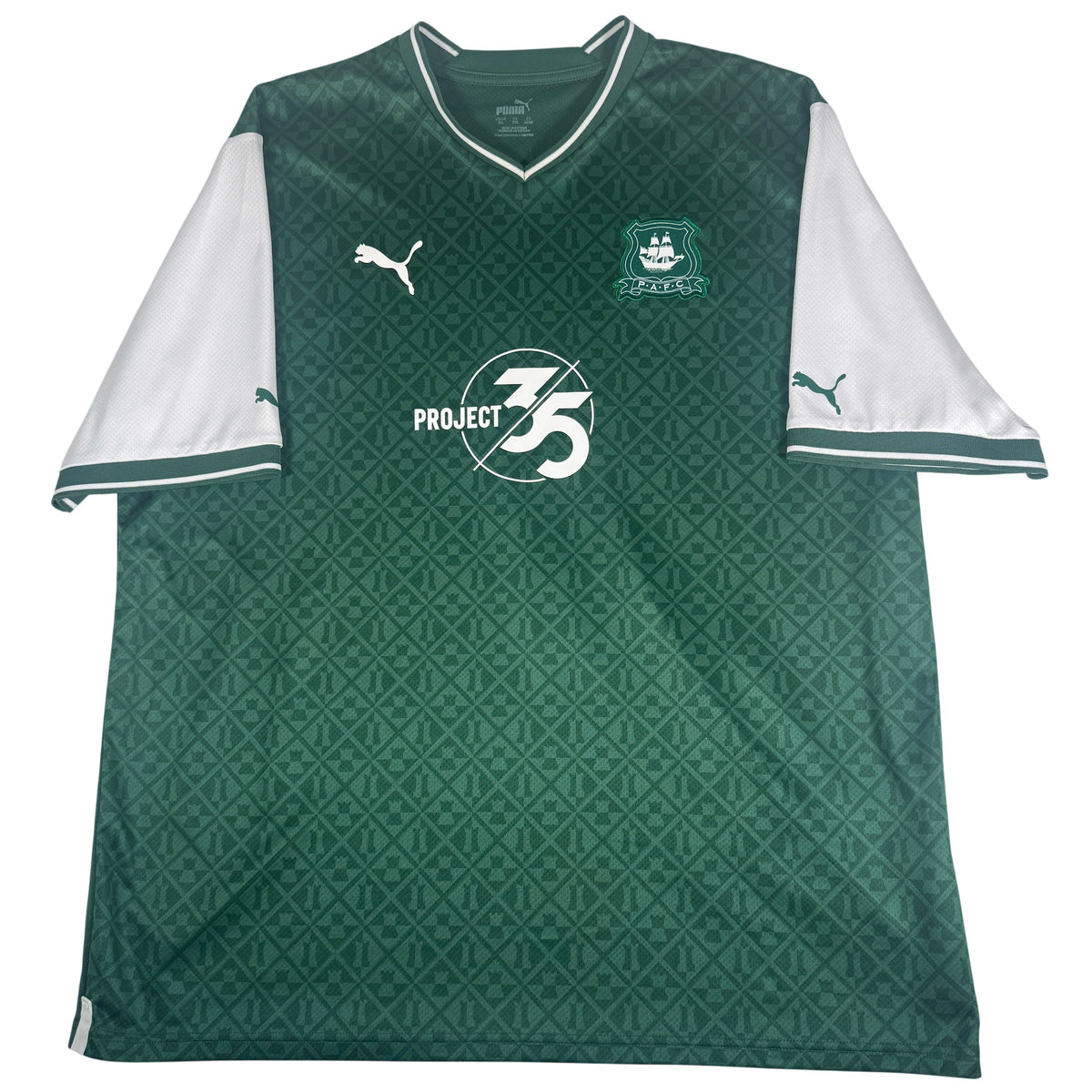 Plymouth Argyle 2022/2023 Home Football Shirt 3XL