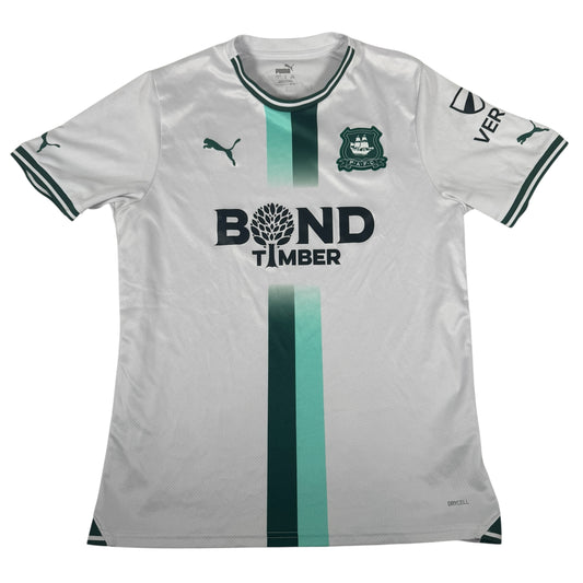 Plymouth Argyle 2023/2024 Away Football Shirt Large – Football Shirt Kingdom