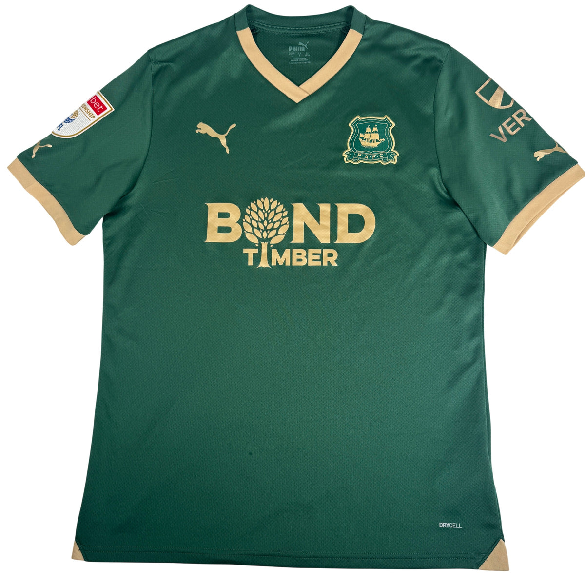 Plymouth Argyle 2023/2024 Home Football Shirt Large
