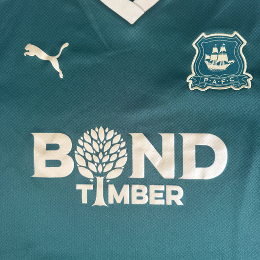 Plymouth Argyle 2023/2024 Home Football Shirt Medium