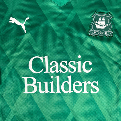 ROONEY Plymouth Argyle 2024/2025 Home Football Shirt 4XL – Football Shirt Kingdom
